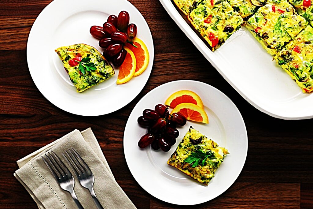 Meal photo - Cheesy Vegetable Egg Bake