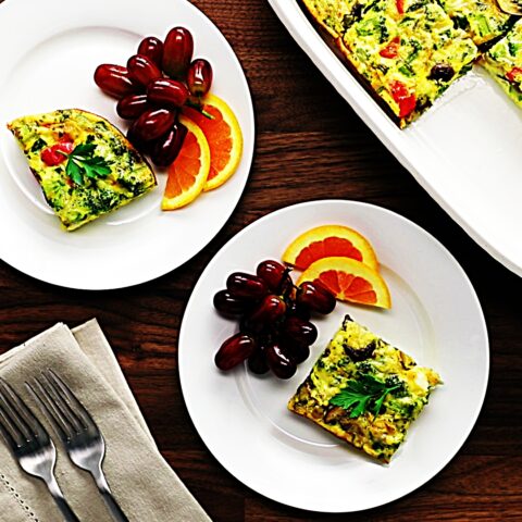 Meal photo - Cheesy Vegetable Egg Bake