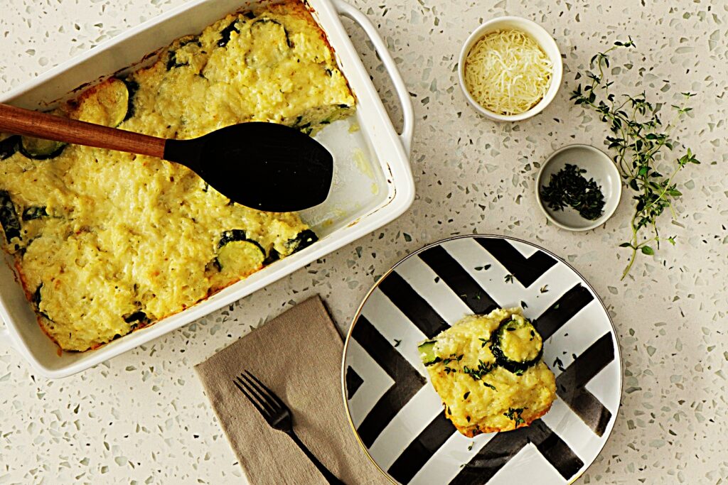 Meal photo - Cheesy Zucchini and Rice Casserole