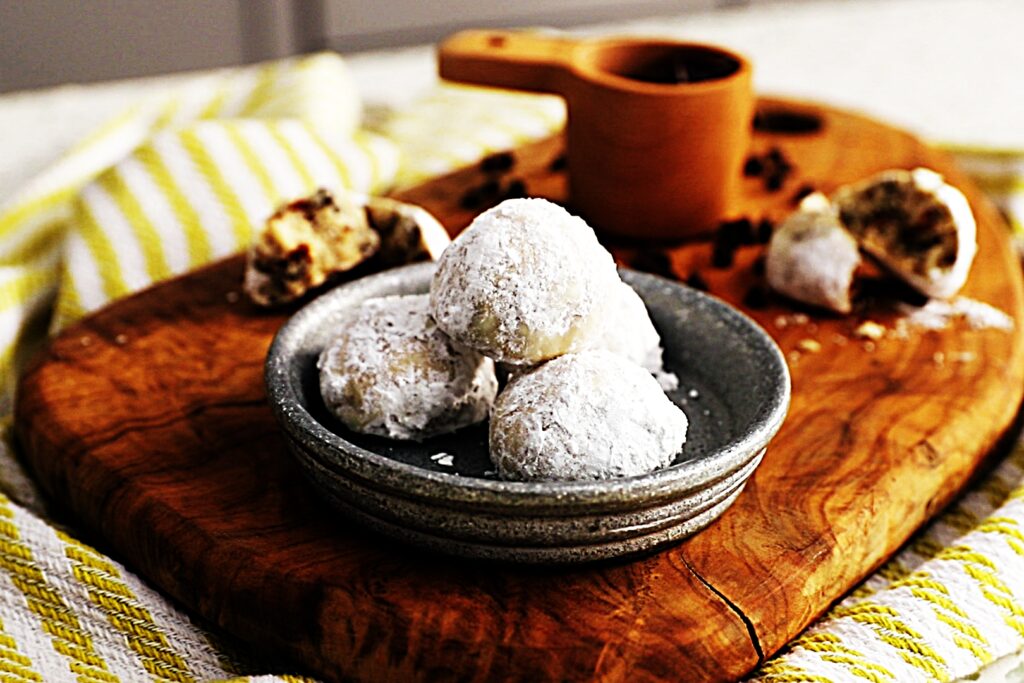 Meal photo - Chocolate Chip Holiday Snowball Cookies