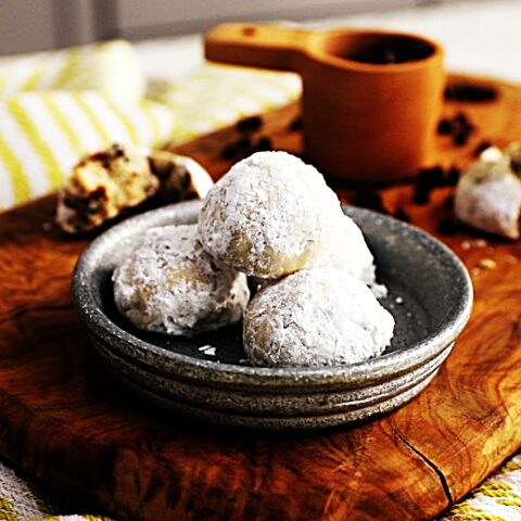 Meal photo - Chocolate Chip Holiday Snowball Cookies