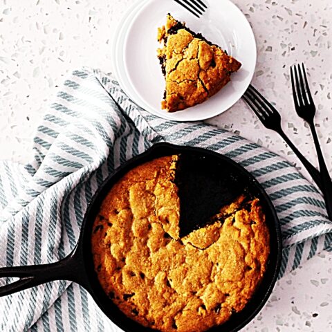 Meal photo - Chocolate Chip Skillet Cookie