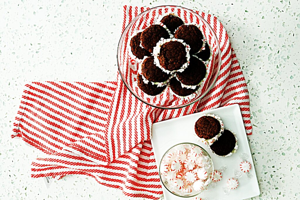 Meal photo - Chocolate Peppermint Patty Sandwich Cookies