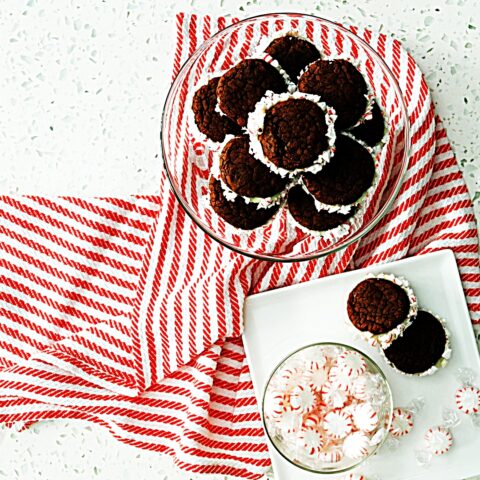 Meal photo - Chocolate Peppermint Patty Sandwich Cookies