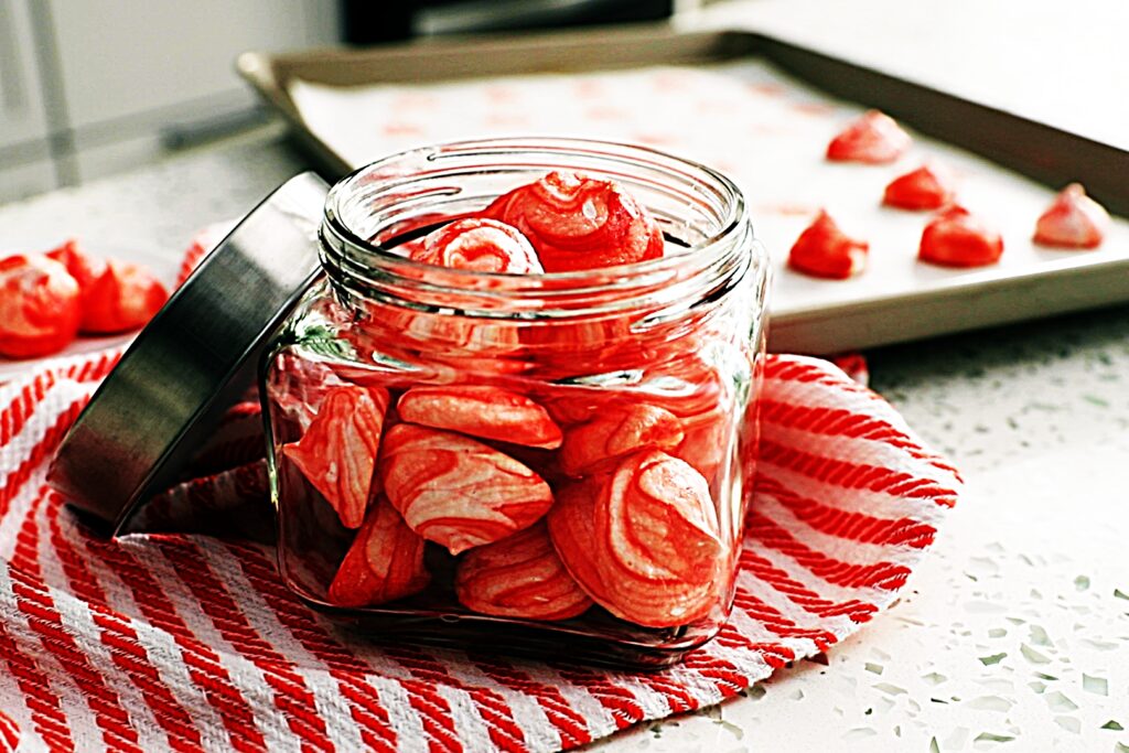 Meal photo - Christmas Peppermint Meringue Swirls