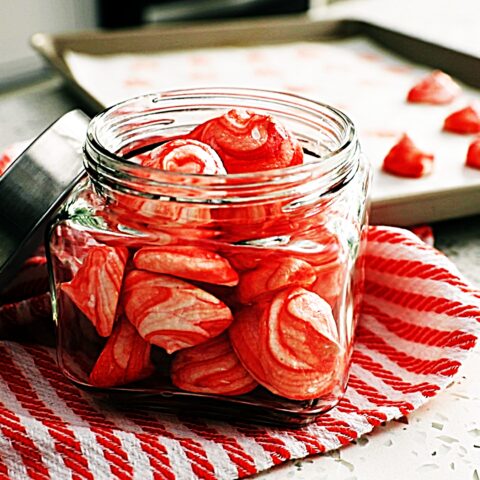 Meal photo - Christmas Peppermint Meringue Swirls