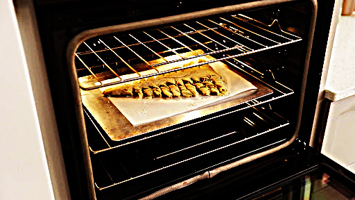 Photo made during Oven process