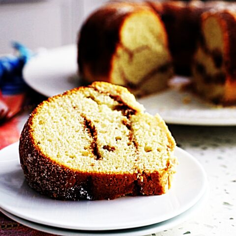 Meal photo - Cinnamon Swirl Sour Cream Bundt Cake