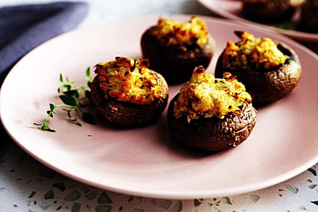 Meal photo - Crab Stuffed Mushrooms