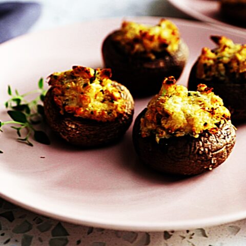 Meal photo - Crab Stuffed Mushrooms