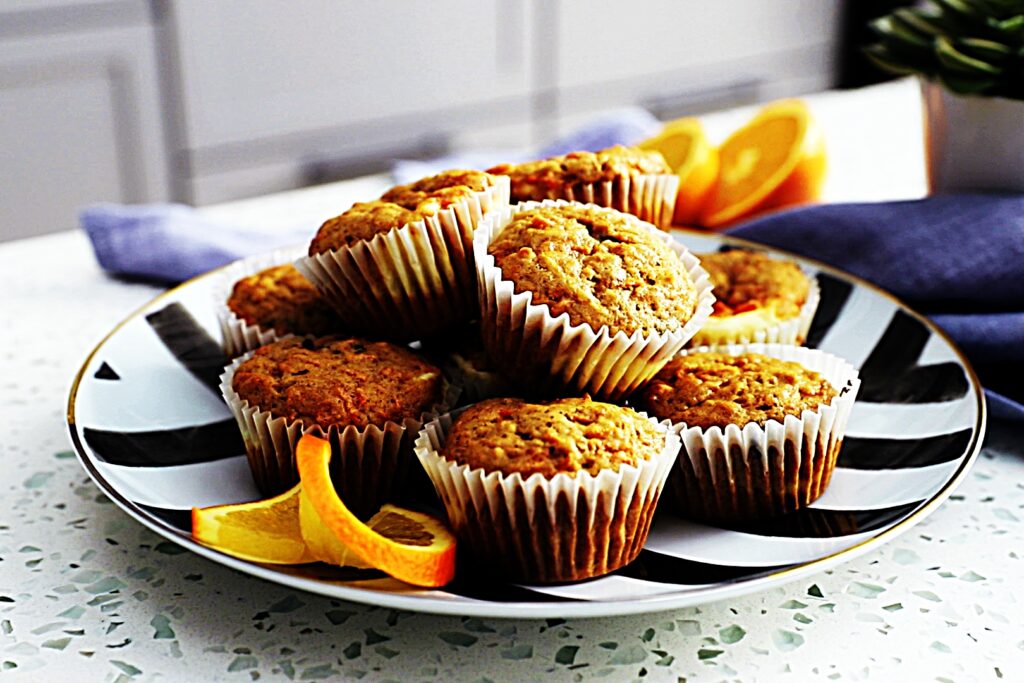 Meal photo - Cream Cheese Stuffed Carrot Cake Muffins