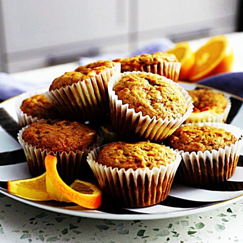 Meal photo - Cream Cheese Stuffed Carrot Cake Muffins