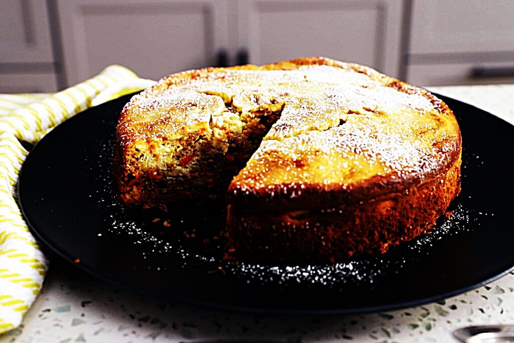 Meal photo - Cream Cheese Swirled Carrot Cake