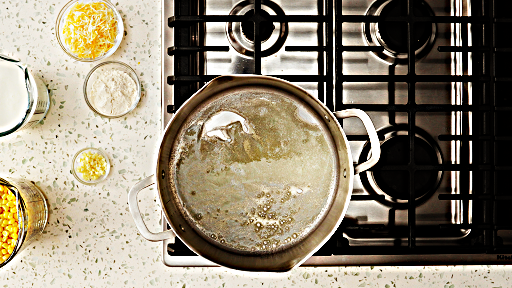 Photo made during Stove process