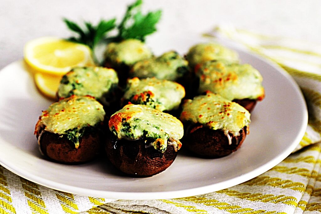 Meal photo - Creamy Spinach Stuffed Mushrooms