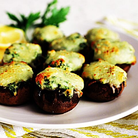 Meal photo - Creamy Spinach Stuffed Mushrooms