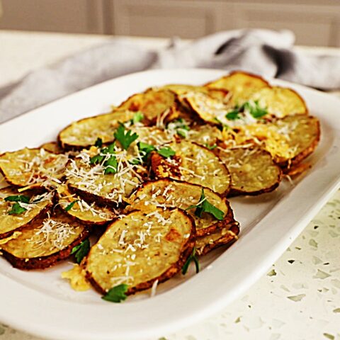 Meal photo - Crispy Garlic Parmesan Potatoes