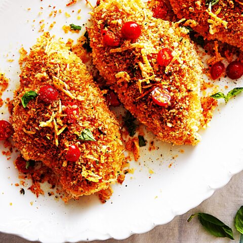 Meal photo - Crispy Panko-Parmesan Chicken Breasts