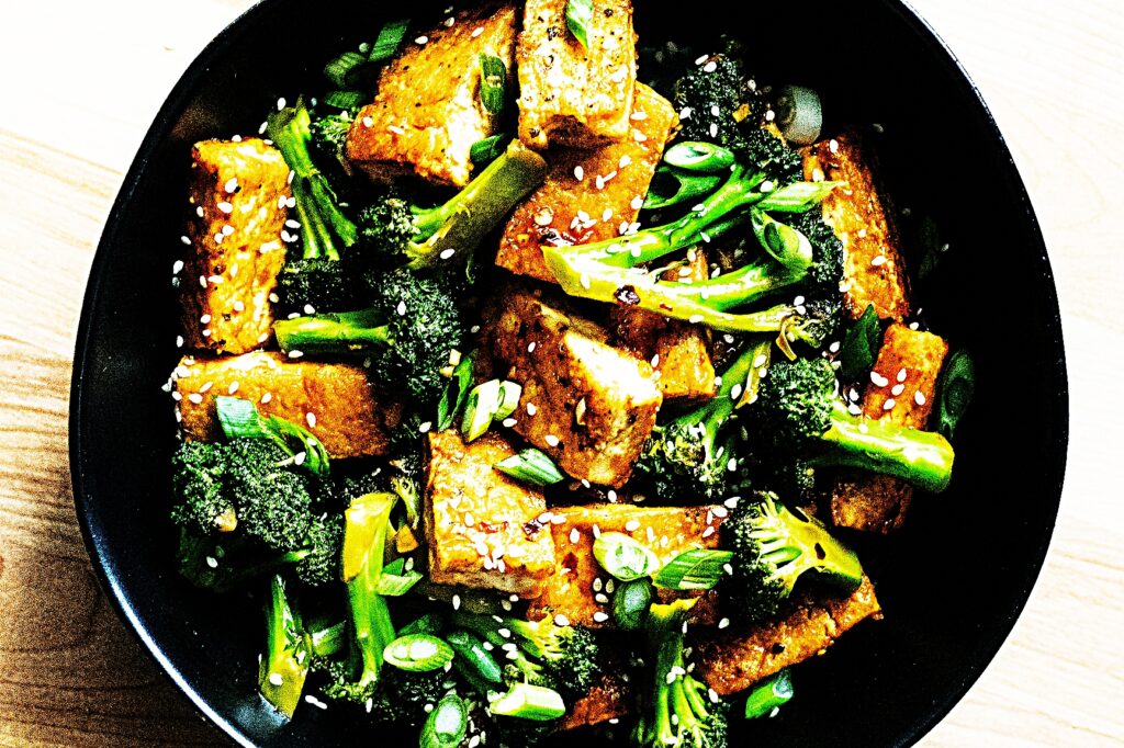 Meal photo - Crispy Sesame Tofu and Broccoli