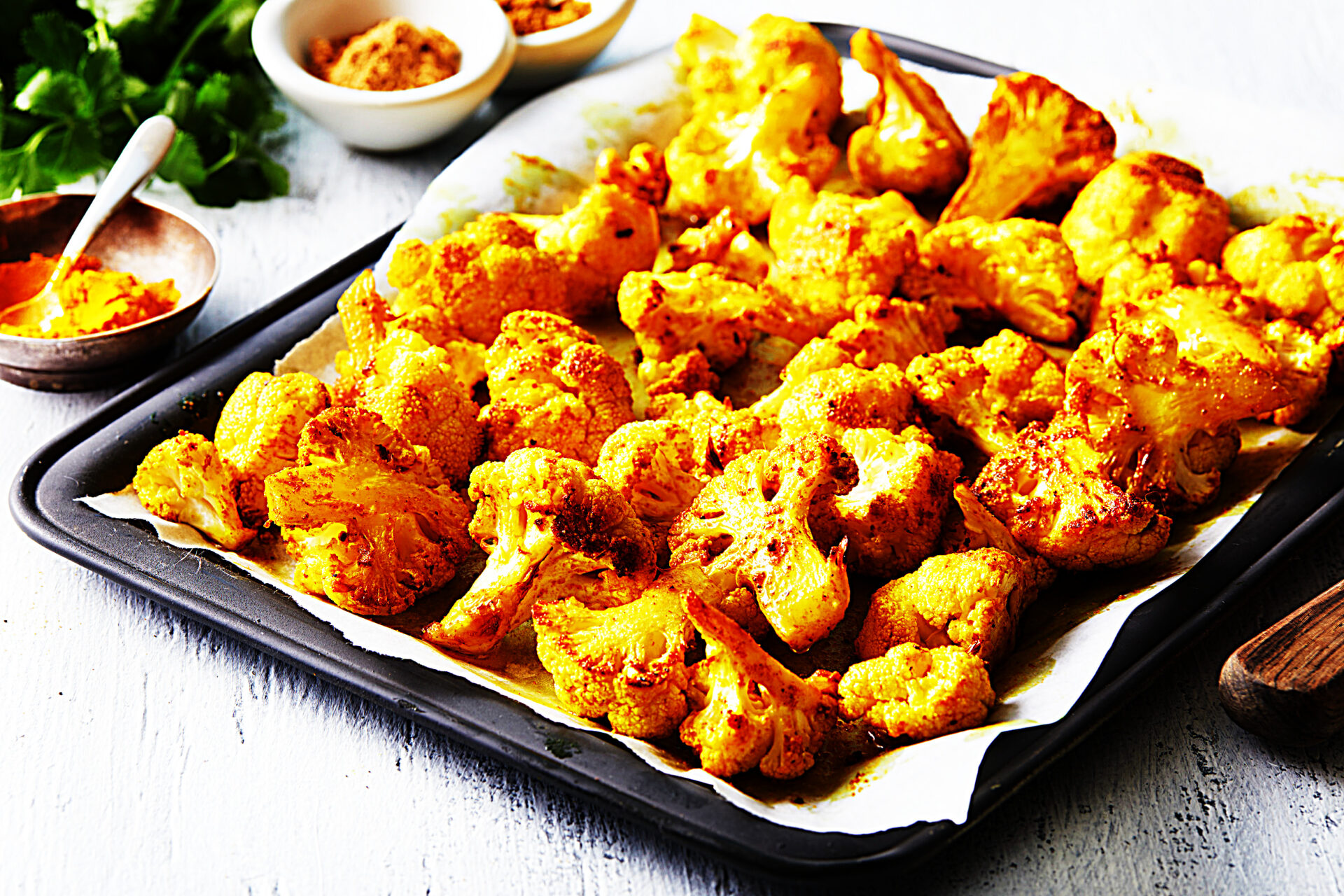 Meal photo - Curry Coconut Oil Roasted Cauliflower