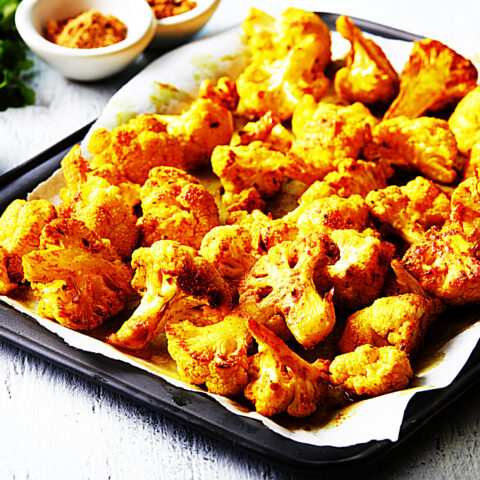 Meal photo - Curry Coconut Oil Roasted Cauliflower