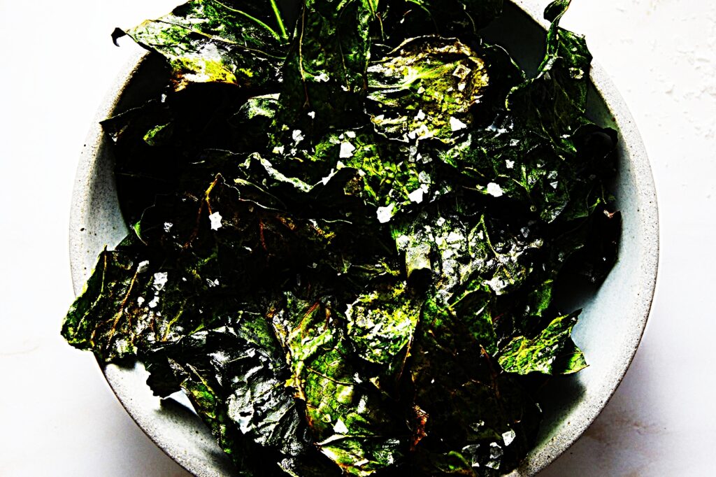 Meal photo - Easy Baked Collard Chips