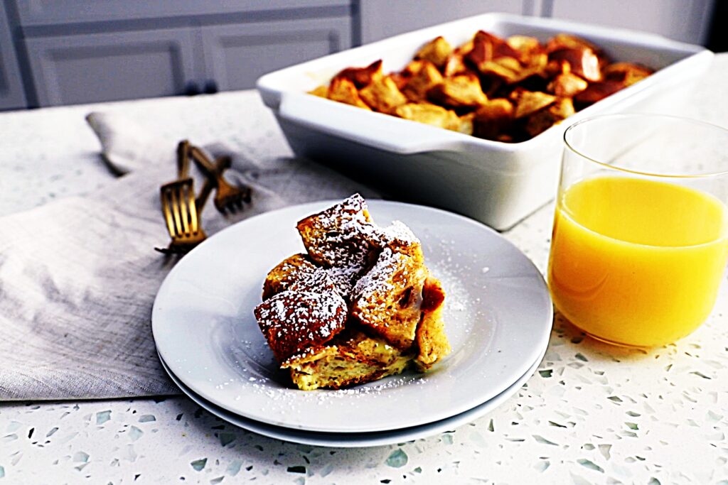 Meal photo - Easy Challah French Toast Casserole