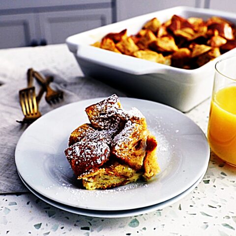 Meal photo - Easy Challah French Toast Casserole