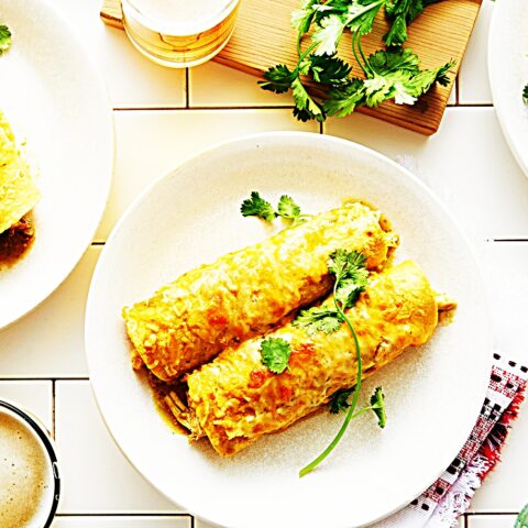 Meal photo - Easy Chicken Enchiladas Verdes