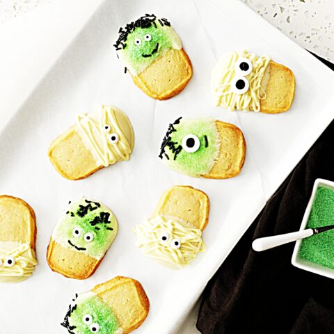 Meal photo - Easy Slice and Bake Halloween Creature Cookies