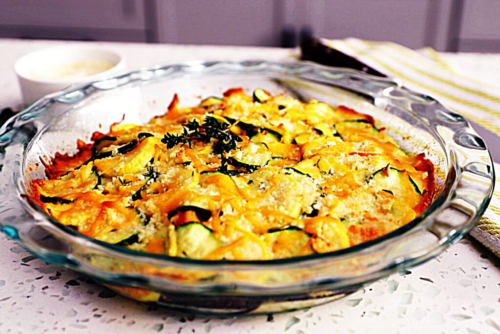 Meal photo - Farmer's Market Vegetable Bake with Sharp Cheddar and Parmesan