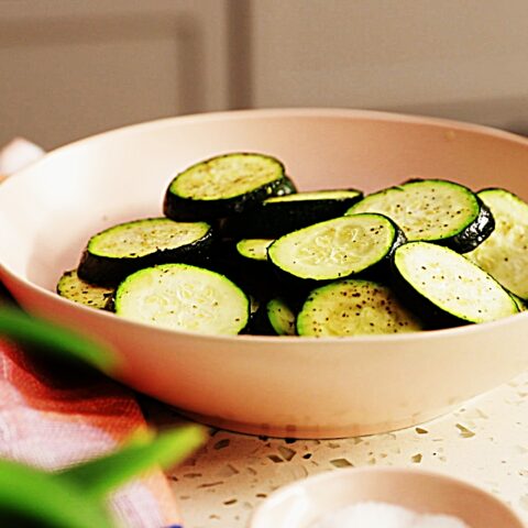 Meal photo - Fat-Free Baked Zucchini