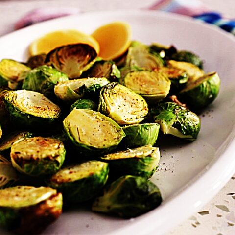 Meal photo - Fat-Free Roasted Brussels Sprouts