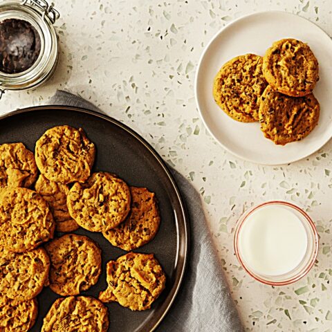 Meal photo - Flourless Peanut Butter Chocolate Chip Cookies