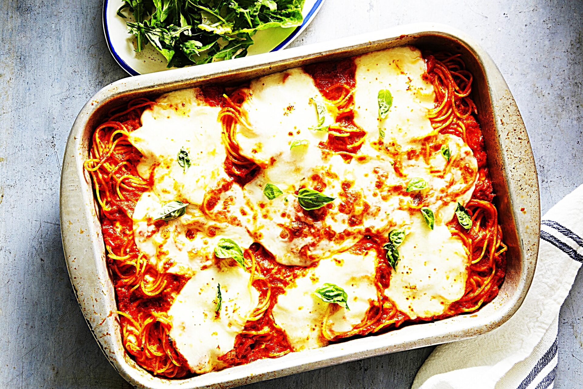 Meal photo - Four-Cheese Baked Spaghetti