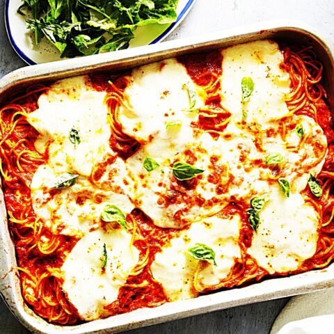 Meal photo - Four-Cheese Baked Spaghetti