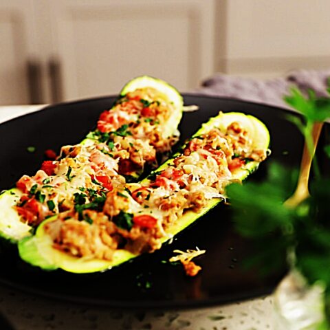 Meal photo - Grain-Free Zucchini Boats