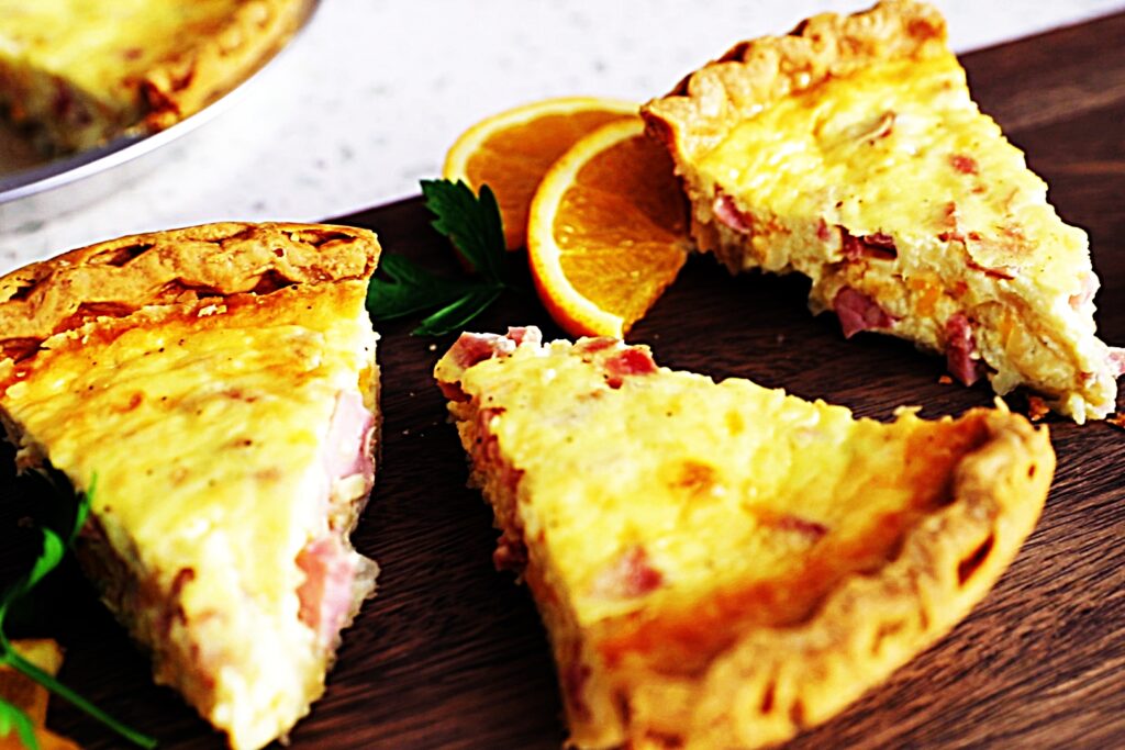 Meal photo - Ham and Cheese Quiche