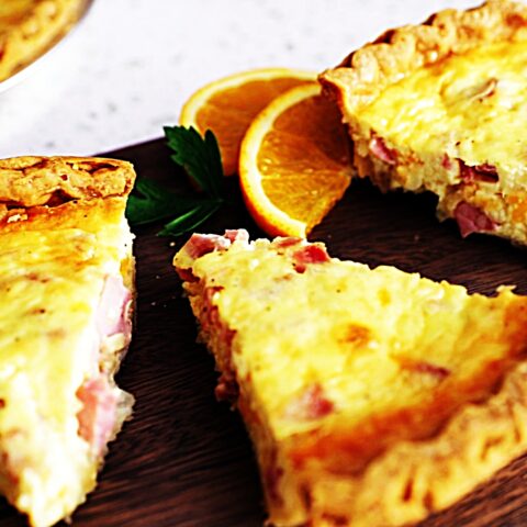 Meal photo - Ham and Cheese Quiche