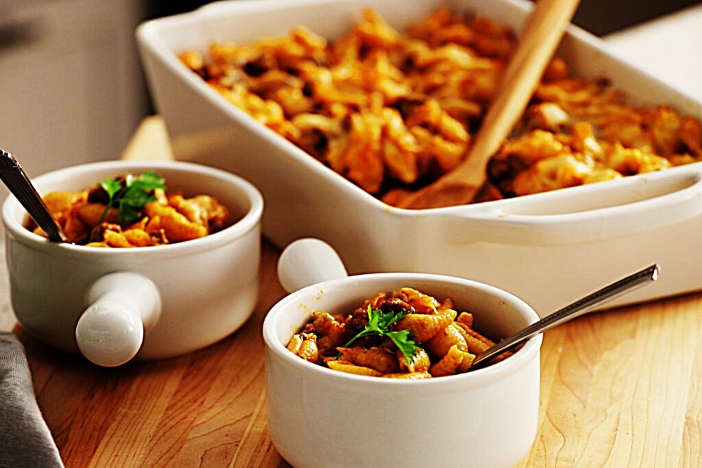 Meal photo - Hamburger and Shells Casserole