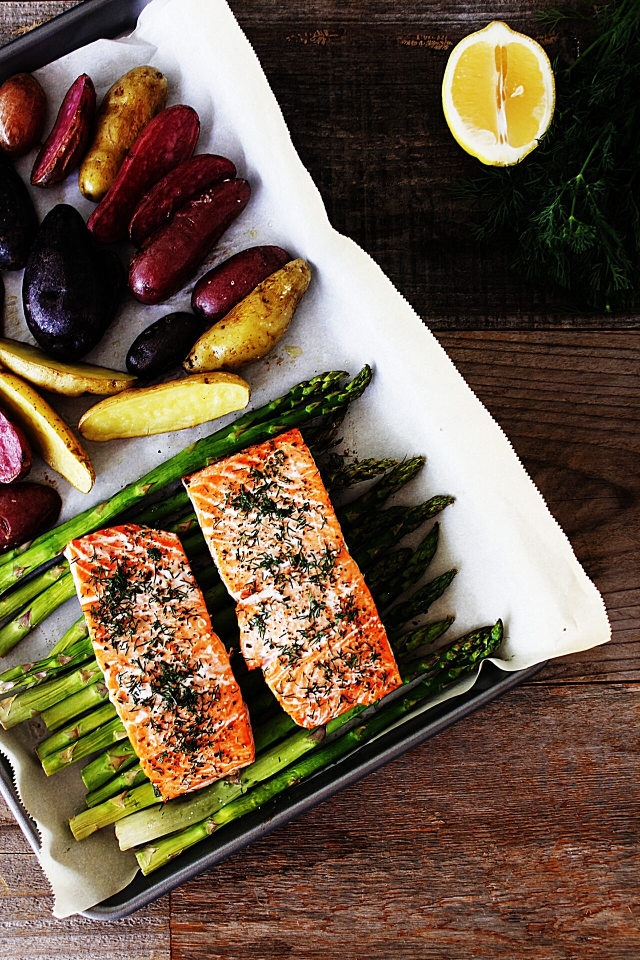 Meal photo - Healthy Salmon & Veggie Sheet Pan Dinner