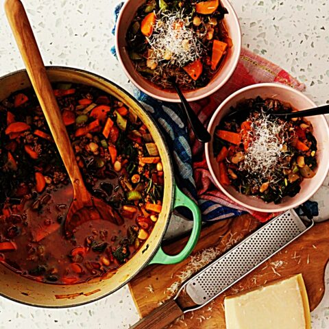 Meal photo - Hearty Italian Beef and Vegetable Soup