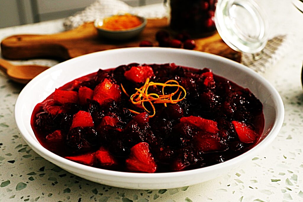 Meal photo - Homemade Citrus Cranberry Sauce