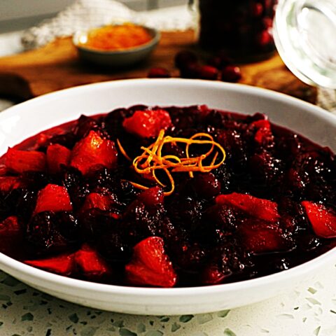 Meal photo - Homemade Citrus Cranberry Sauce