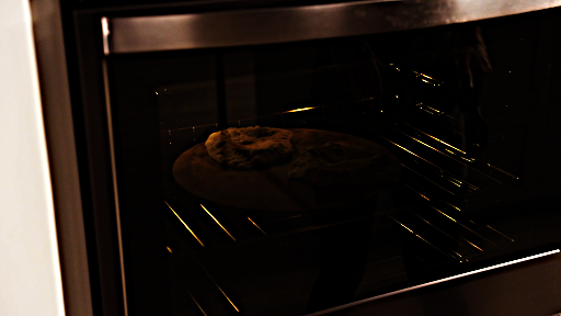 Photo made during Oven process