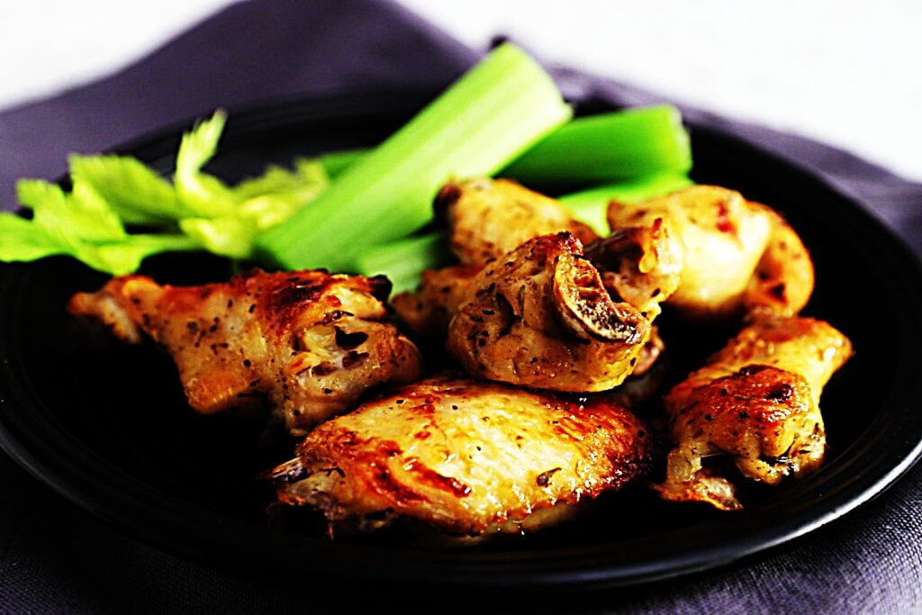 Meal photo - Honey-Dijon Baked Chicken Wings