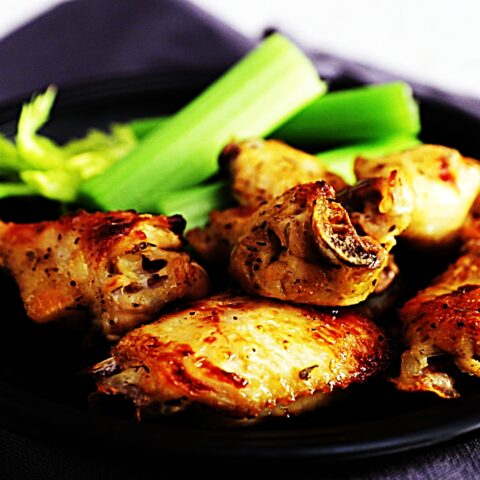 Meal photo - Honey-Dijon Baked Chicken Wings