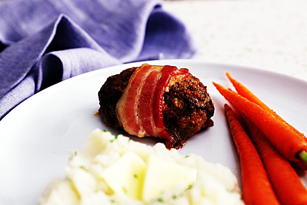 Meal photo - Individual Bacon-Wrapped Meatloaves