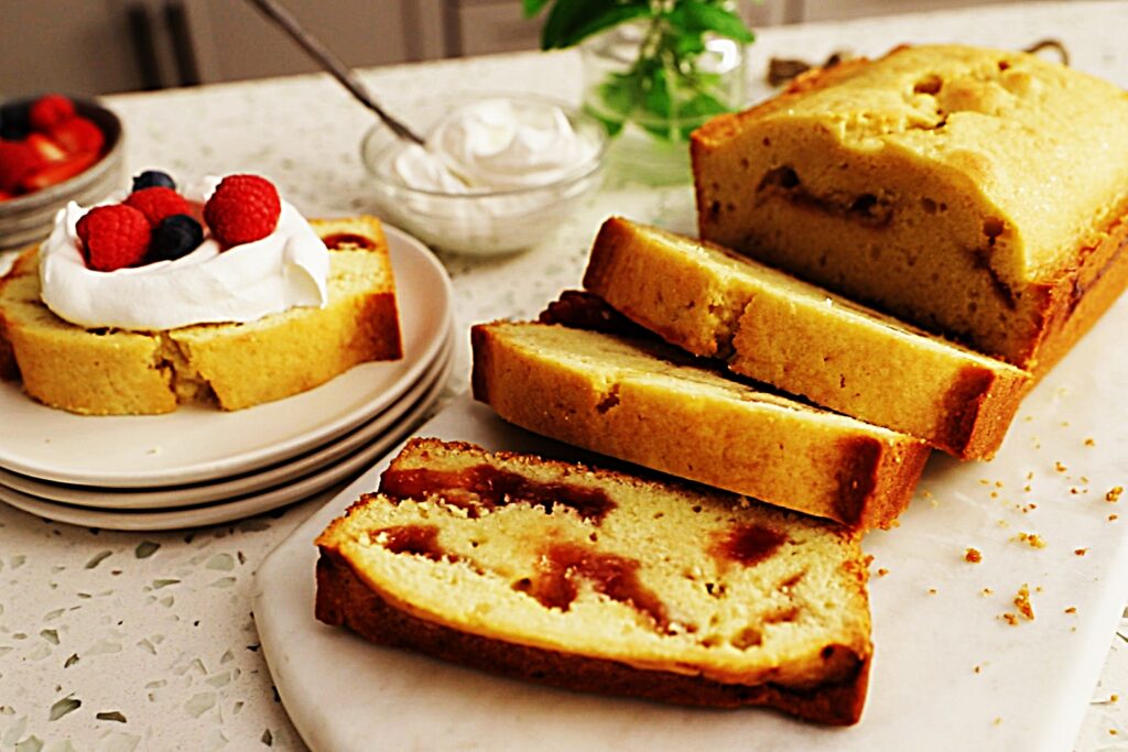 Meal photo - Jam Swirl Pound Cake