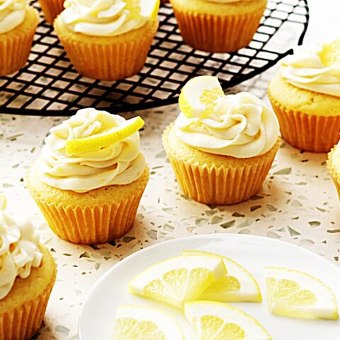 Meal photo - Lemon Cupcakes with Lemon Buttercream